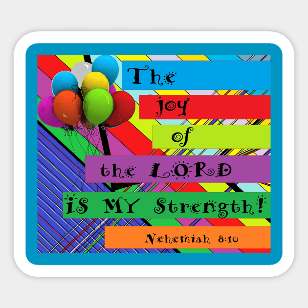 Joy of the Lord Sticker by EloiseART